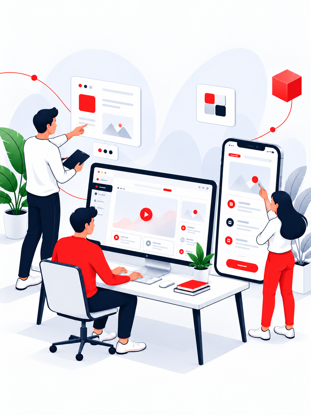 Collaborative digital product workspace